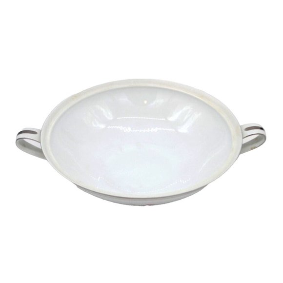 NORITAKE Porcelain China Pink Roses Platinum 9" Covered Vegetable Bowl 5516 - Picture 3 of 5